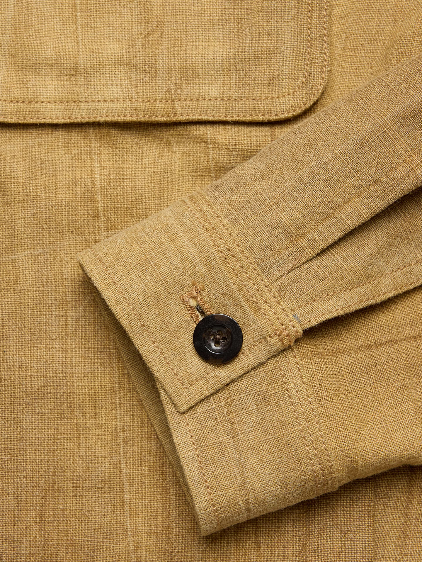 Image number 5 showing, Ramie-Cotton Flight Jacket