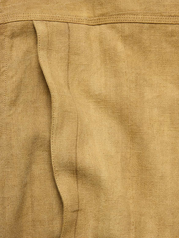 Ramie-Cotton Flight Jacket
