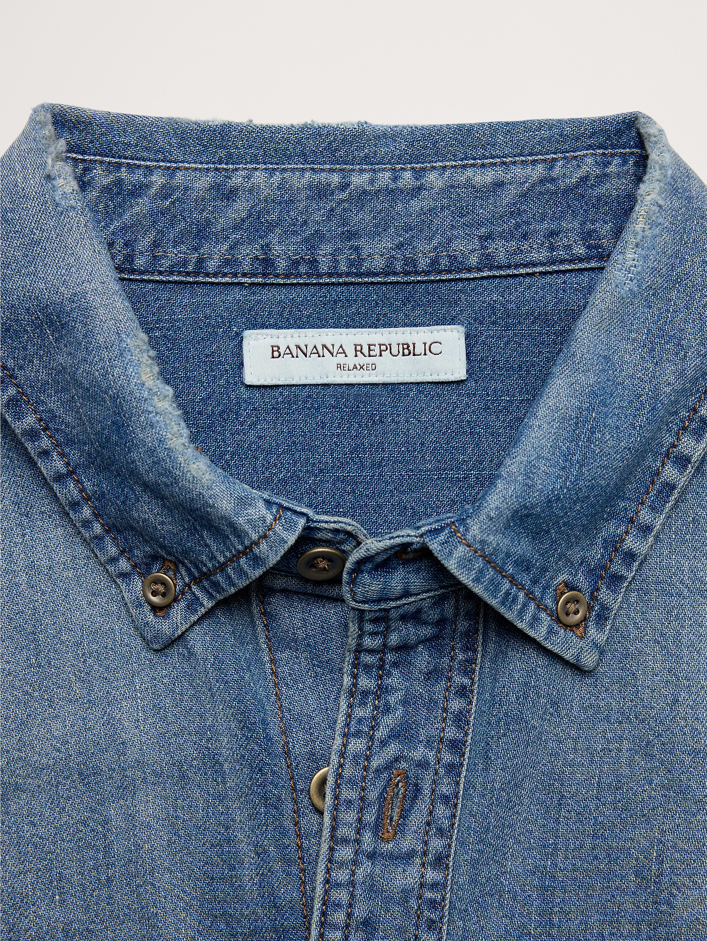 Image number 5 showing, Relaxed-Fit Denim Shirt
