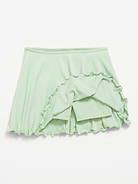 Image number 5 showing, High-Waisted StudioSmooth Ruffled Skort for Girls