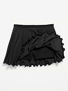Image number 2 showing, High-Waisted StudioSmooth Ruffled Skort for Girls