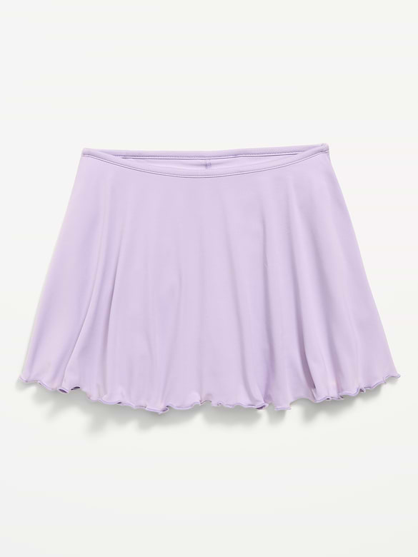 High-Waisted StudioSmooth Ruffled Skort for Girls