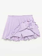 Image number 5 showing, High-Waisted StudioSmooth Ruffled Skort for Girls