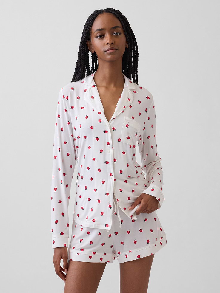 Image number 1 showing, SoftMade Modal PJ Top