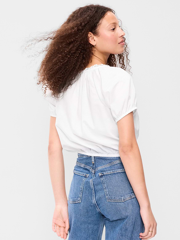 Bubble Hem Top