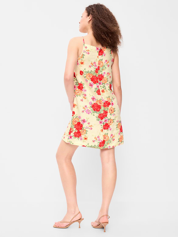 Sleeveless Mini Shift Dress