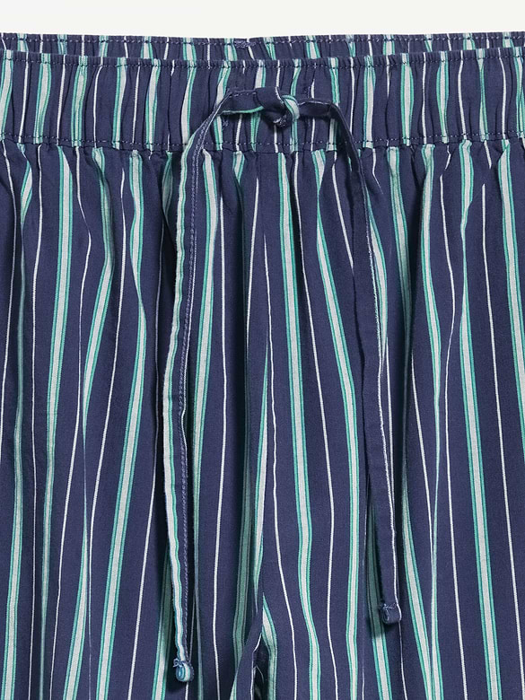 Cinched Poplin Balloon Pants