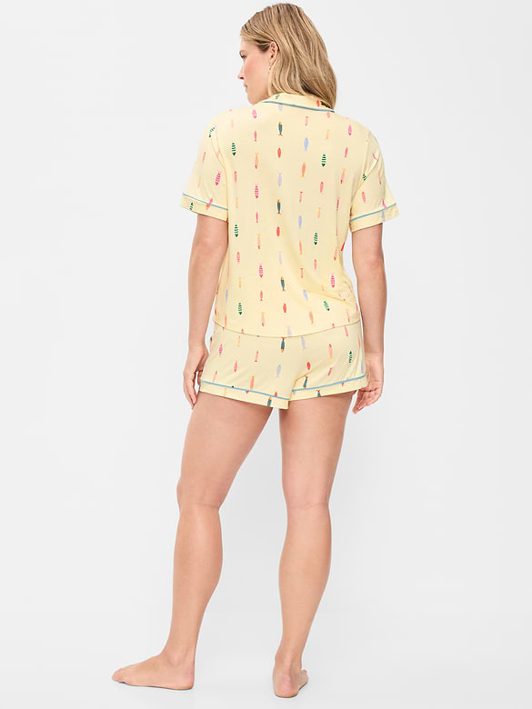 Maternity Classic Pajama Short Set