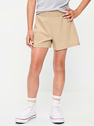 Image number 1 showing, High-Waisted StretchTech Performance Shorts for Girls