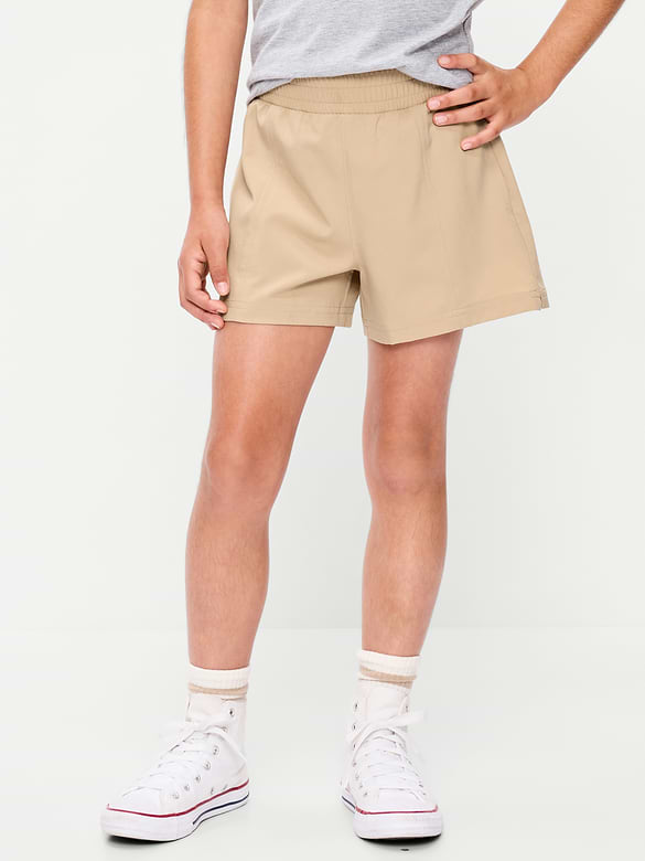 Short StretchTech Performance à taille haute pour fille