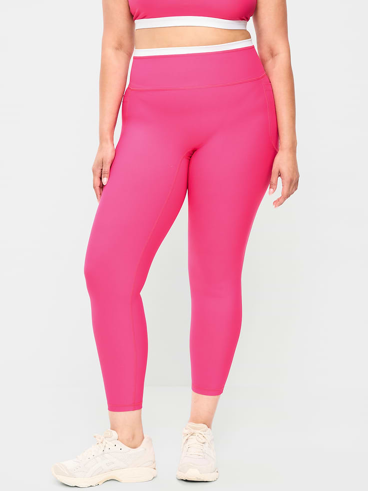 Image number 5 showing, Extra-High Waisted PowerSoft Boundless 7/8 Pocket Leggings – No Front Seam