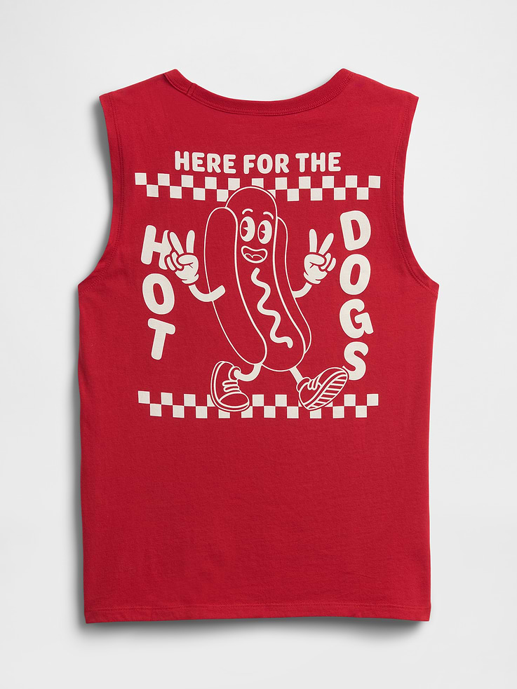 Image 2 of 3, Kids Muscle Tank Top