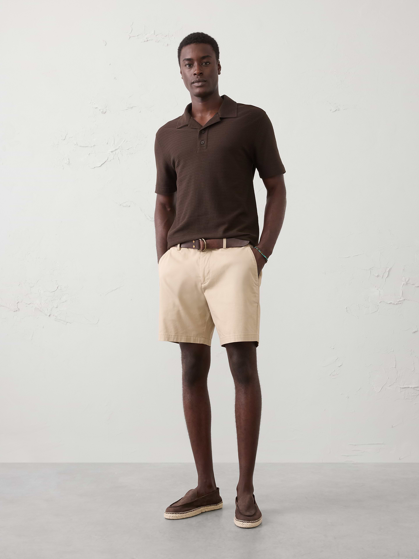 Image number 1 showing, Standard-Fit Textured Polo