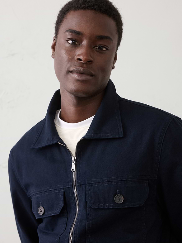Washed Canvas Jacket