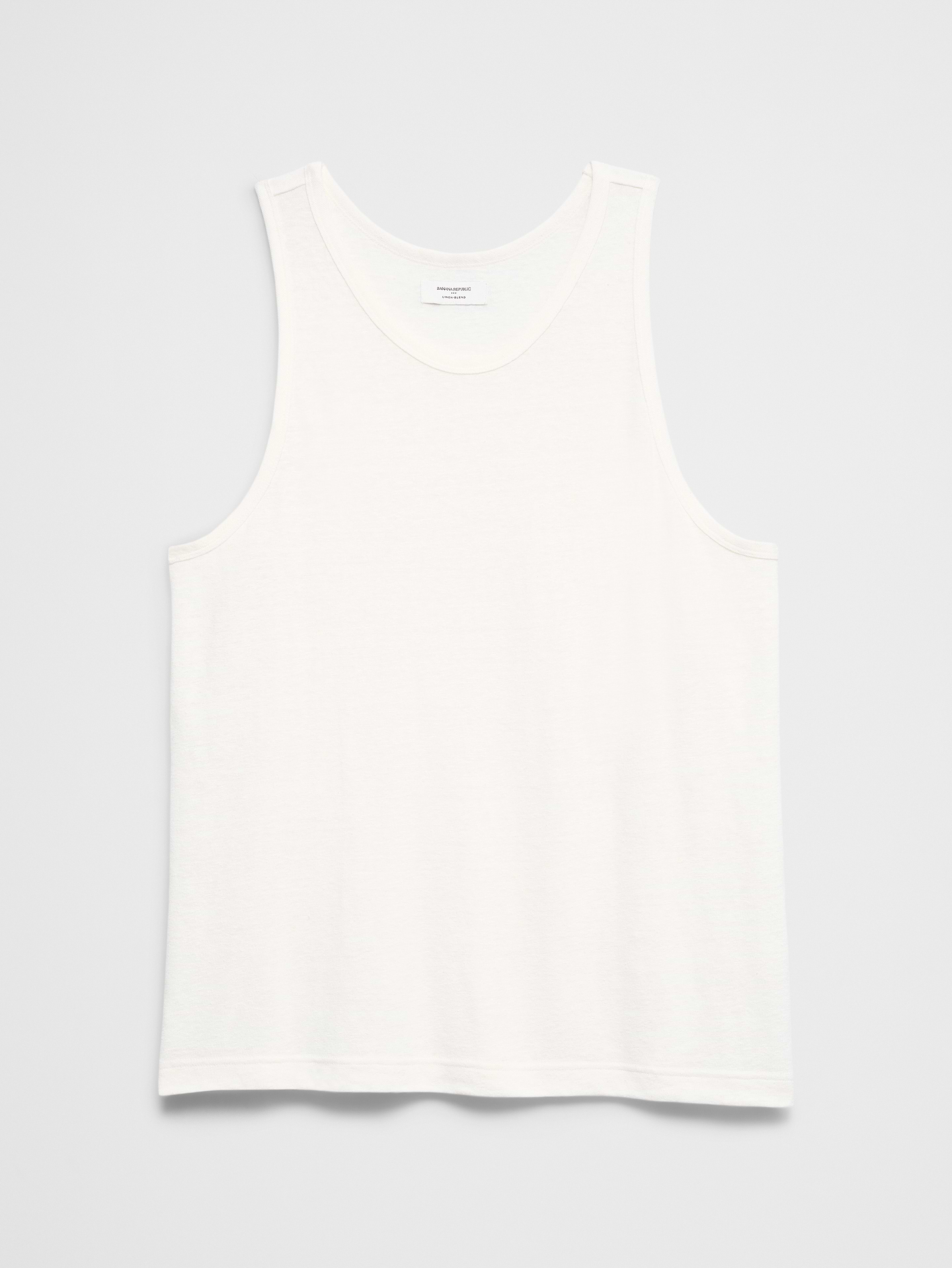 Image number 4 showing, Linen-Blend Tank