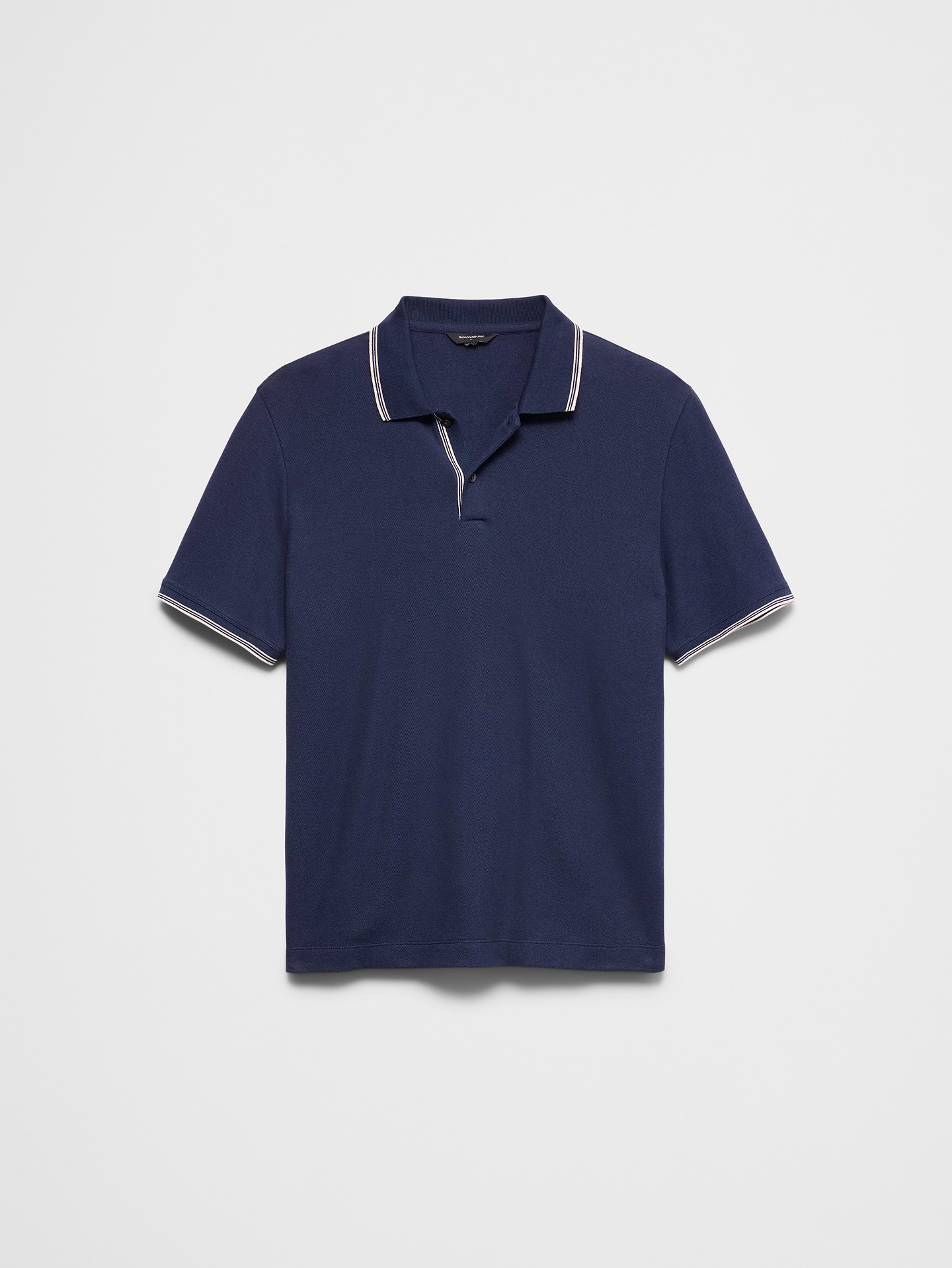 Image number 4 showing, Standard-Fit Textured Tipped Polo