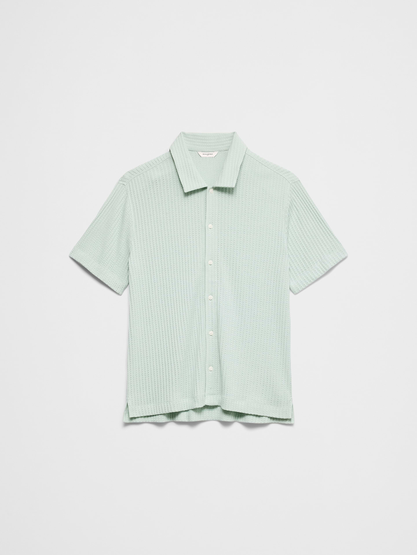 Image number 4 showing, Standard-Fit Pointelle Button-Down Polo