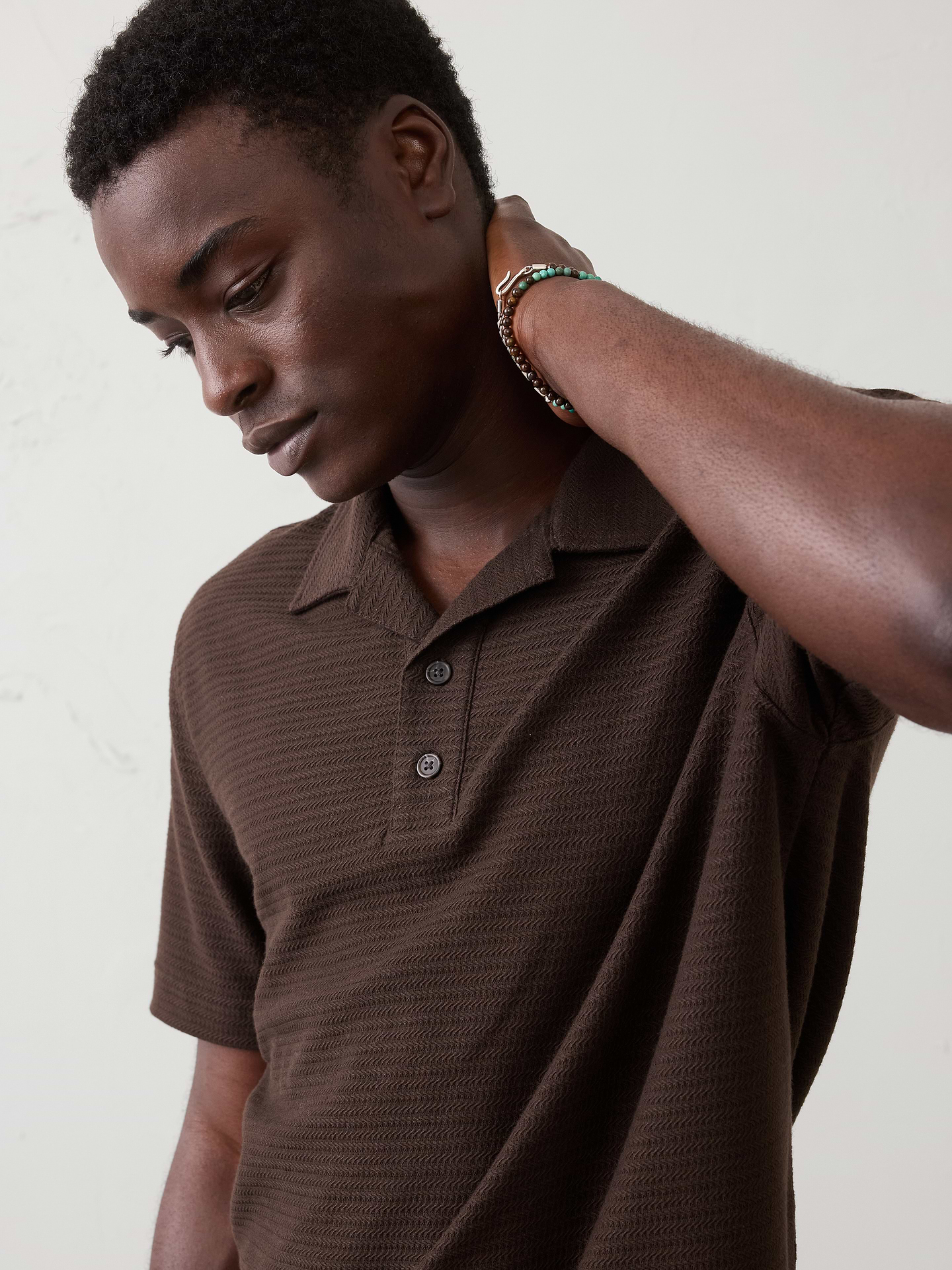 Image number 3 showing, Standard-Fit Textured Polo