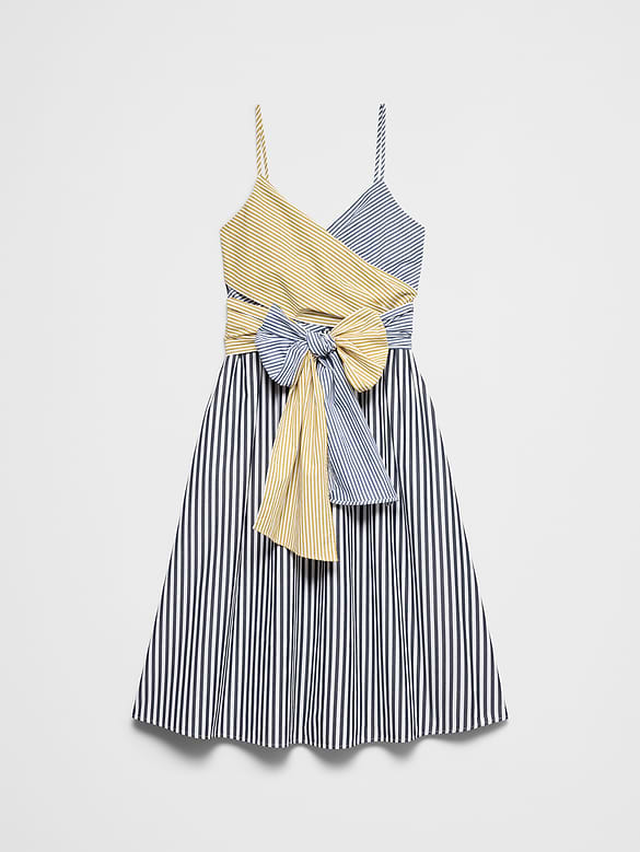 Strappy Wrapped Midi Dress