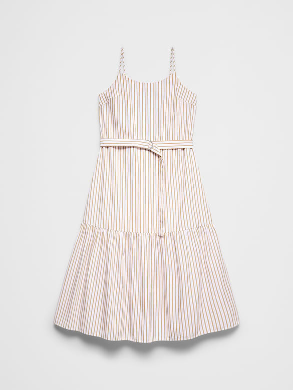 Strappy Tiered Maxi Dress