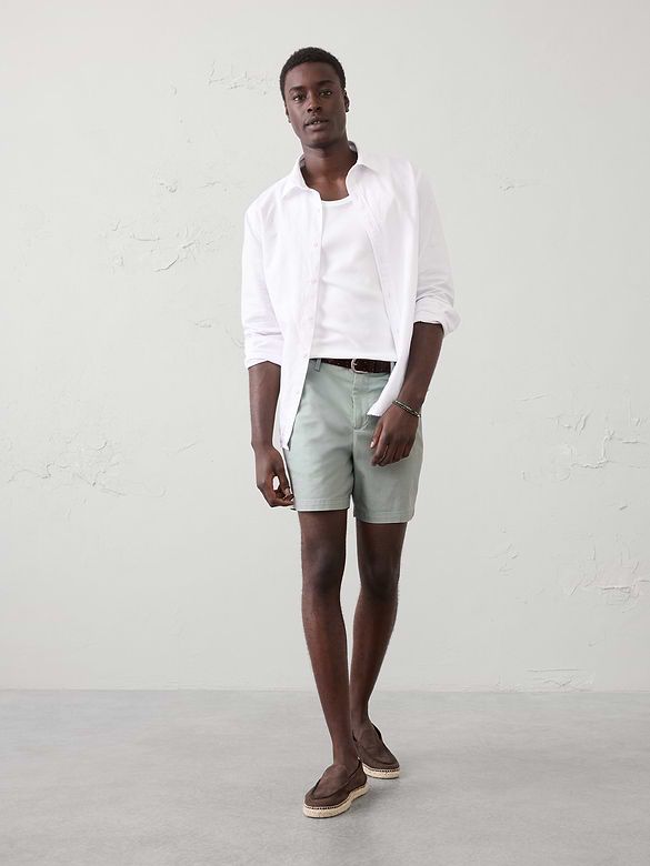 Slim-Fit 7" Lived-In Short