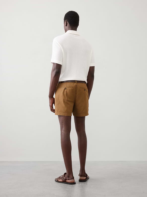 Slim-Fit 5" Summerweight Chino Short