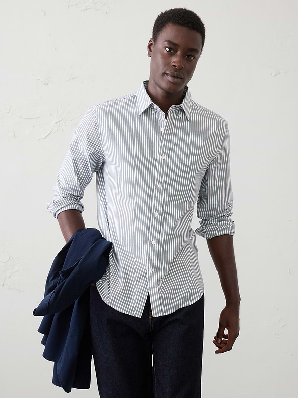 Slim-Fit Oxford Shirt