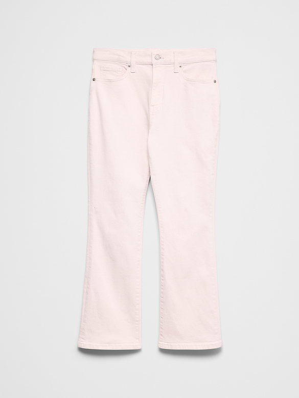 Bootcut High-Rise Cropped Jean