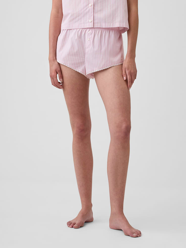 L'image numéro 2 présente Culotte de pyjama bouffante en popeline