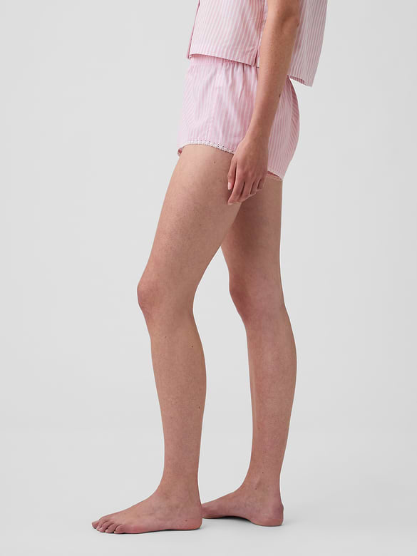 Poplin Bloomer PJ Shorts