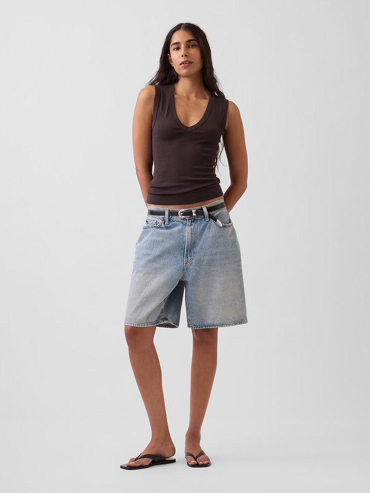 Image number 2 showing, Modern V-Neck Tank Top