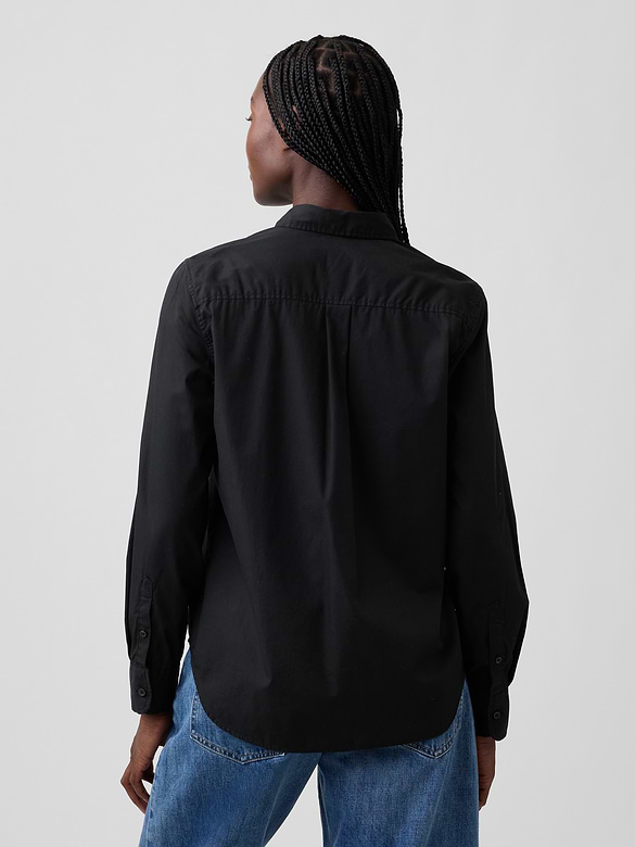 Organic Cotton Poplin Classic Shirt