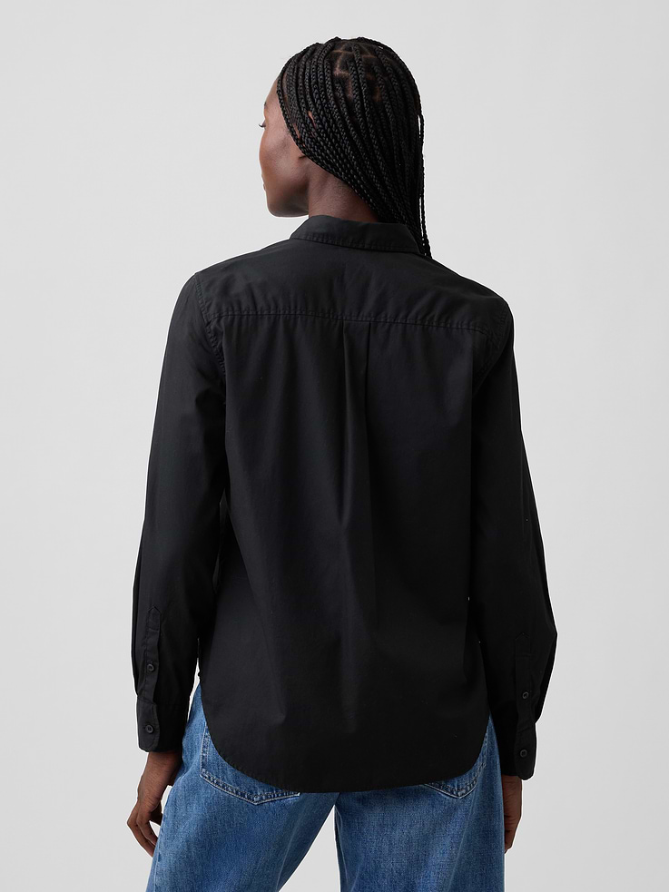 Image number 2 showing, Organic Cotton Poplin Classic Shirt