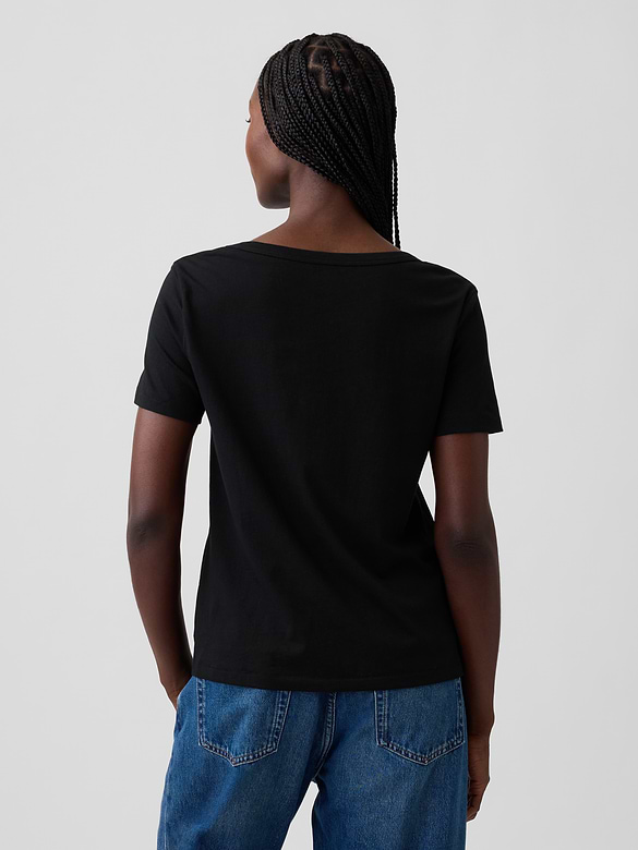 Organic Cotton VintageSoft V-Neck T-Shirt