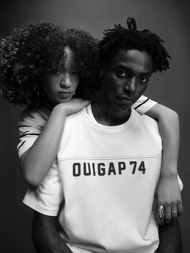 Image number 8 showing, OuiGap Heavyweight Crop Logo T-Shirt