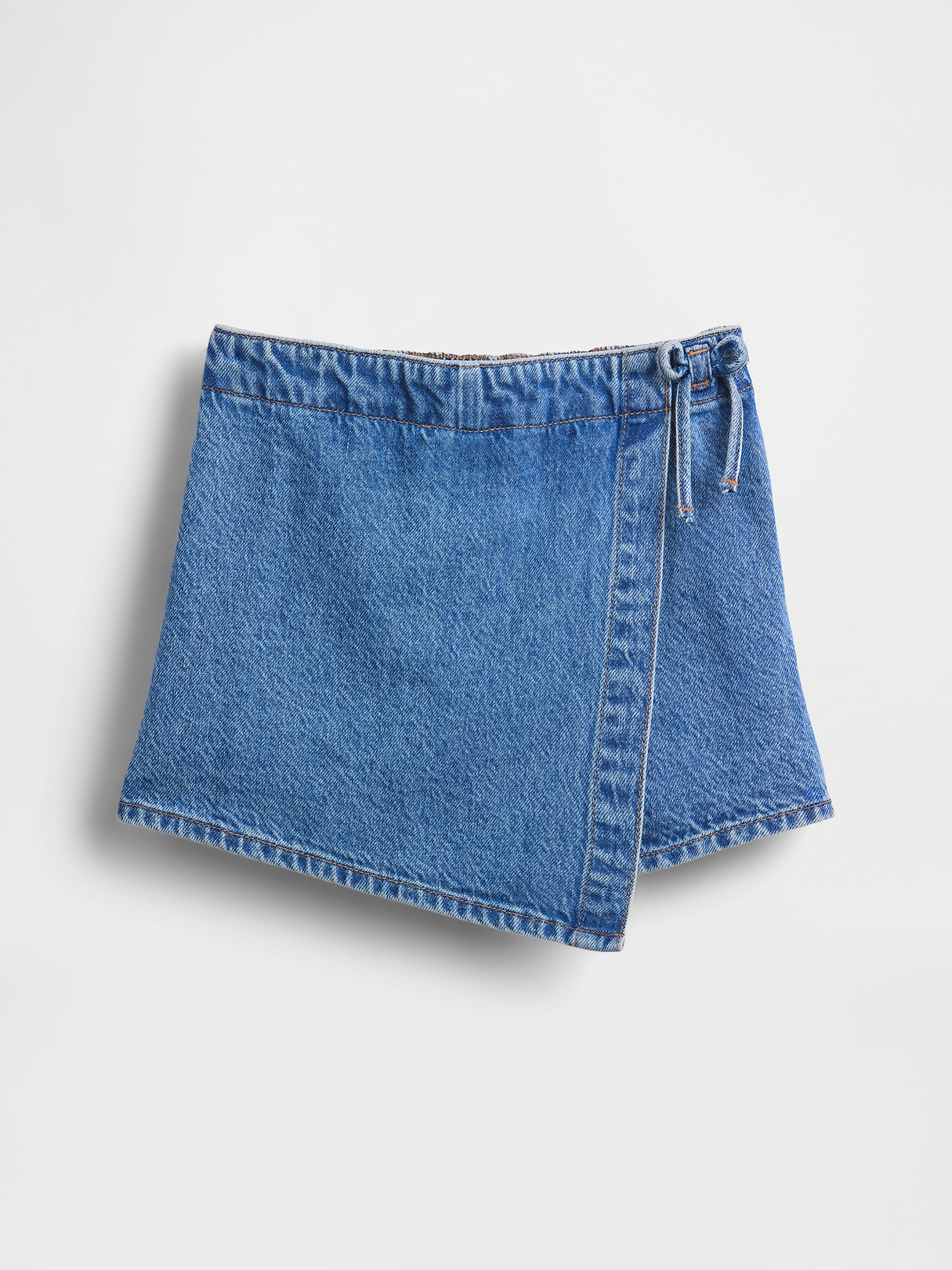 Kids Denim Wrap Skort | Gap