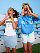 Image number 2 showing, FIFA World Cup 26™ Argentina Oversized Graphic Tunic Sweatshirt for Girls