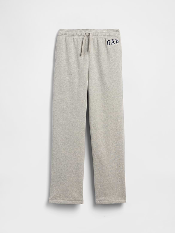 Kids Relaxed Gap Logo Straight-Leg Sweatpants