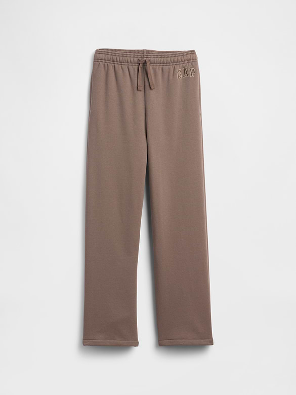 Kids Relaxed Gap Logo Straight-Leg Sweatpants