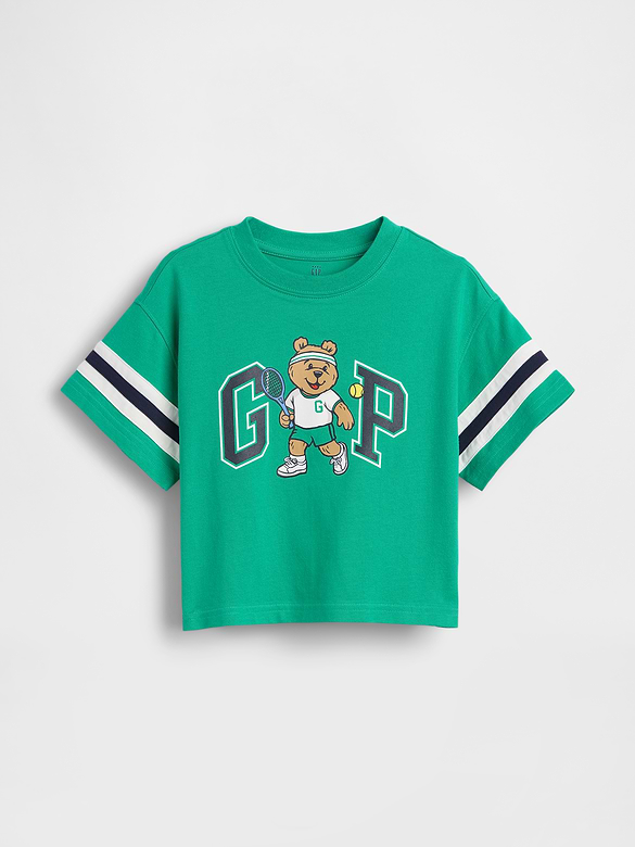 Baby & Toddler Oversized Brannan Bear Varsity Graphic Logo T-Shirt