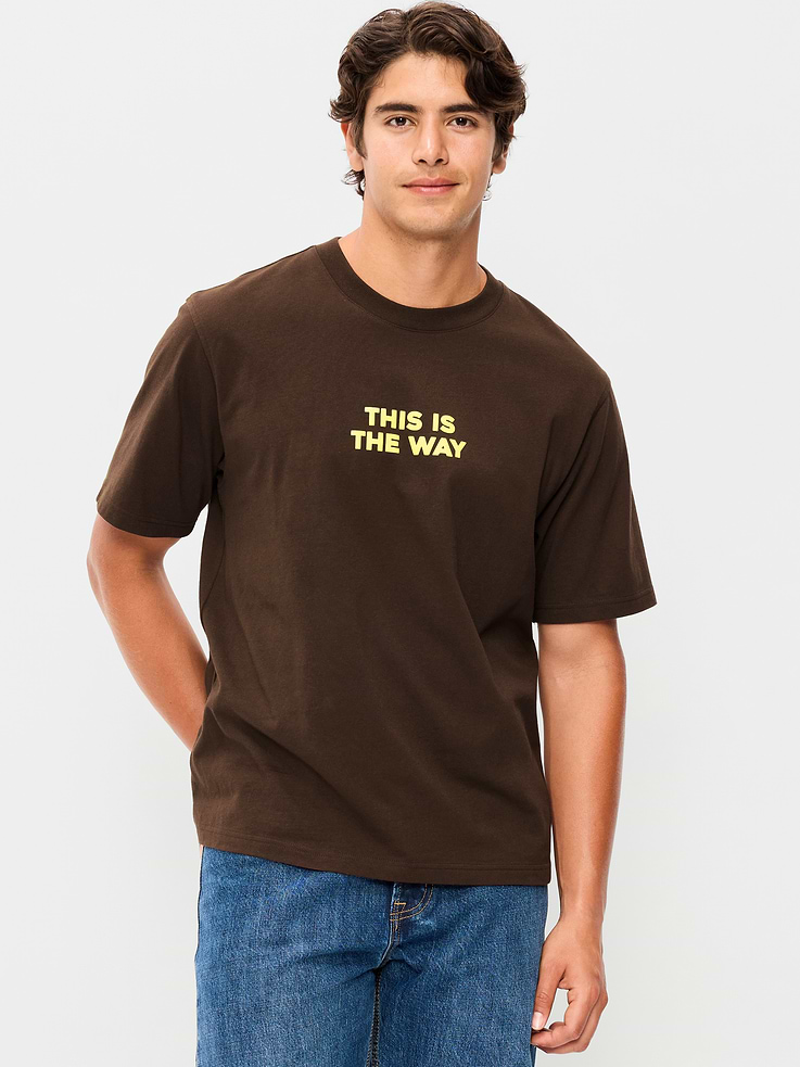 Image number 1 showing, Star Wars™ Heavyweight Garment-Washed T-Shirt for Adults