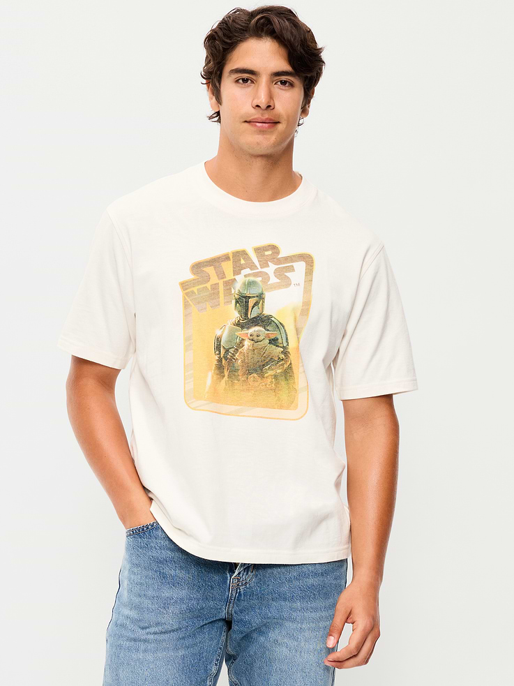 Image number 1 showing, Star Wars™ Heavyweight Garment-Washed T-Shirt for Adults