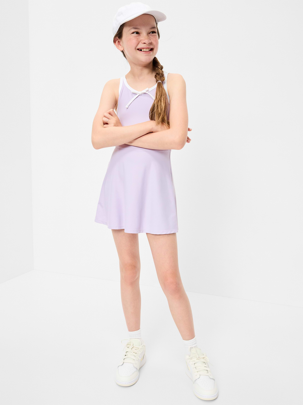 Image number 1 showing, PowerSoft Cami Athletic Dress for Girls