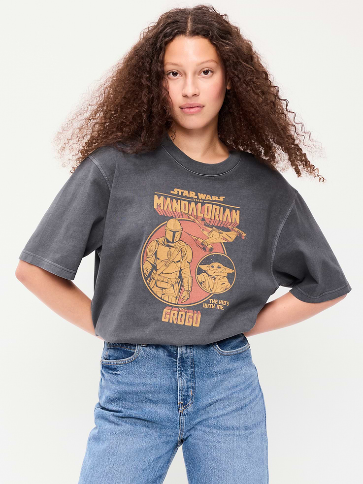 Image number 3 showing, Star Wars™ Heavyweight Garment-Washed T-Shirt for Adults