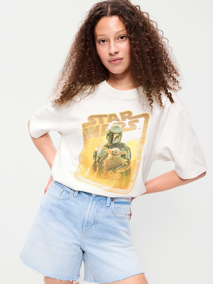 Image number 3 showing, Star Wars™ Heavyweight Garment-Washed T-Shirt for Adults