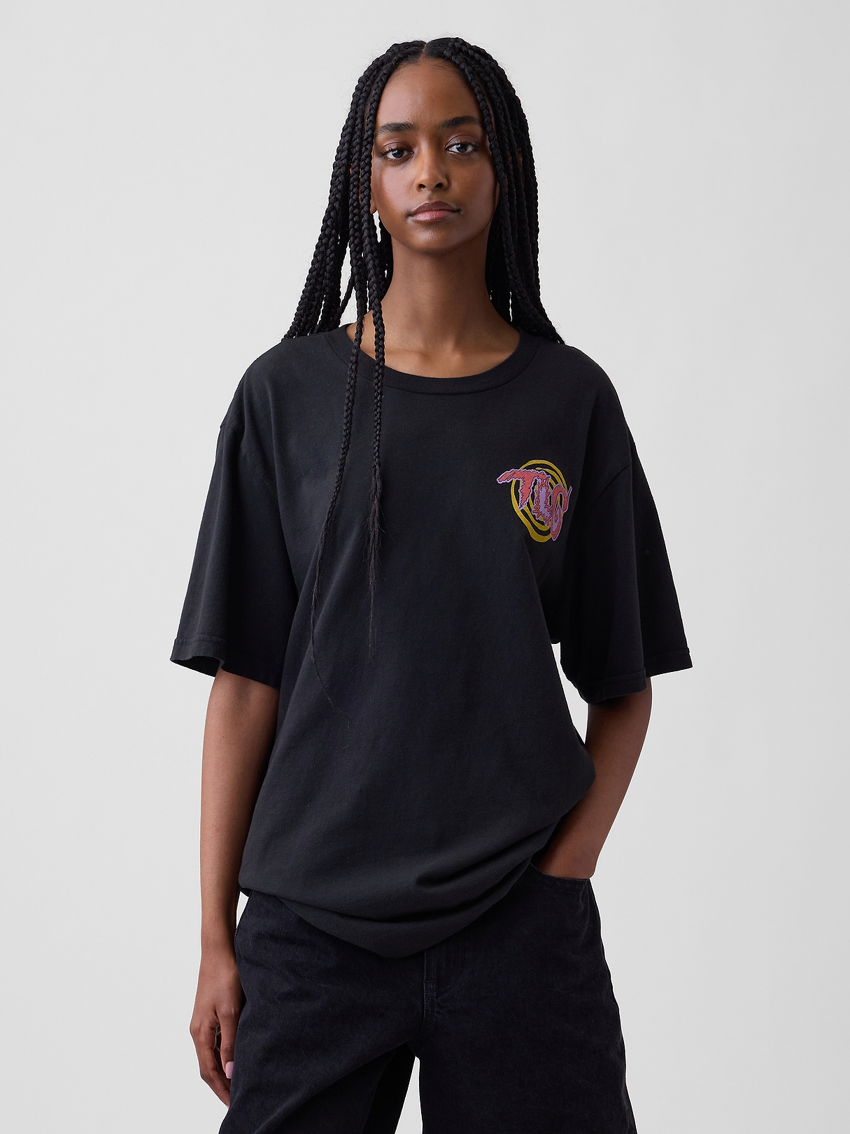 TLC Relaxed Graphic T-Shirt | Gap