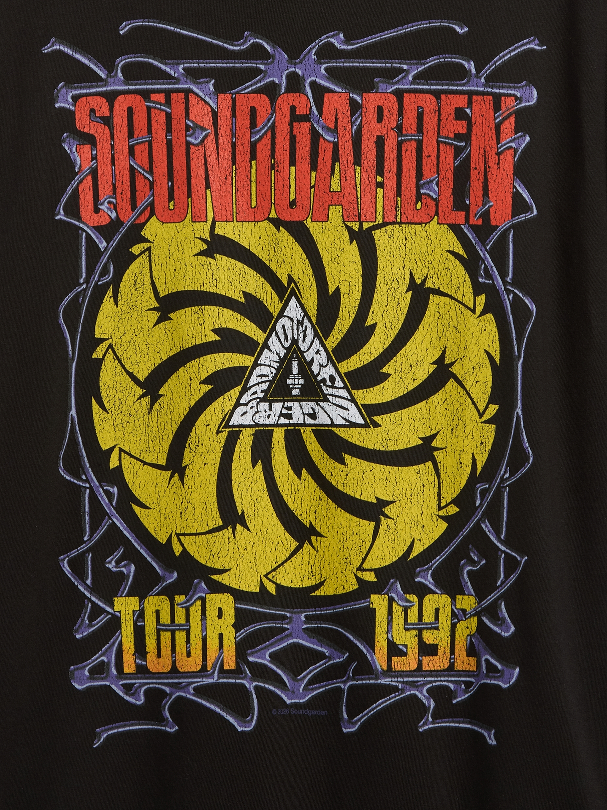 Soundgarden Heavyweight Crop Graphic T-Shirt | Gap