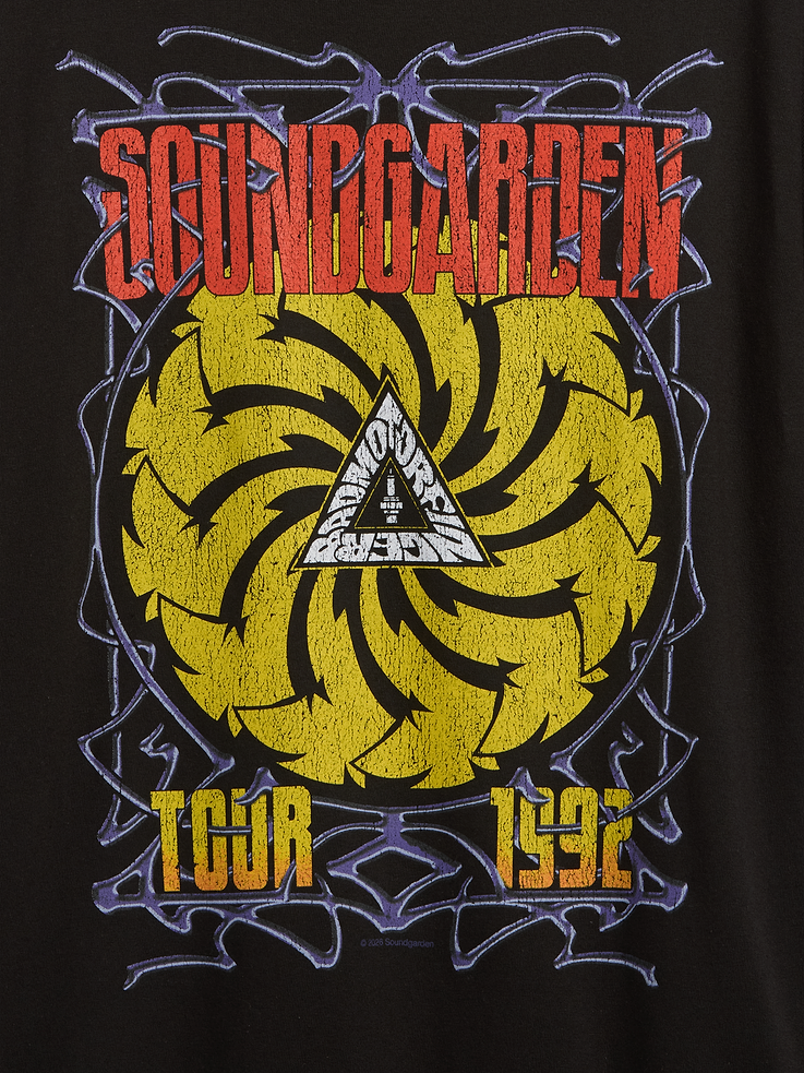 Image number 4 showing, Soundgarden Heavyweight Crop Graphic T-Shirt