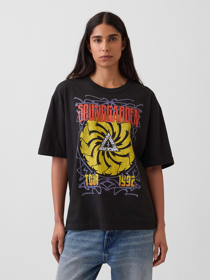 Image number 5 showing, Soundgarden Heavyweight Crop Graphic T-Shirt