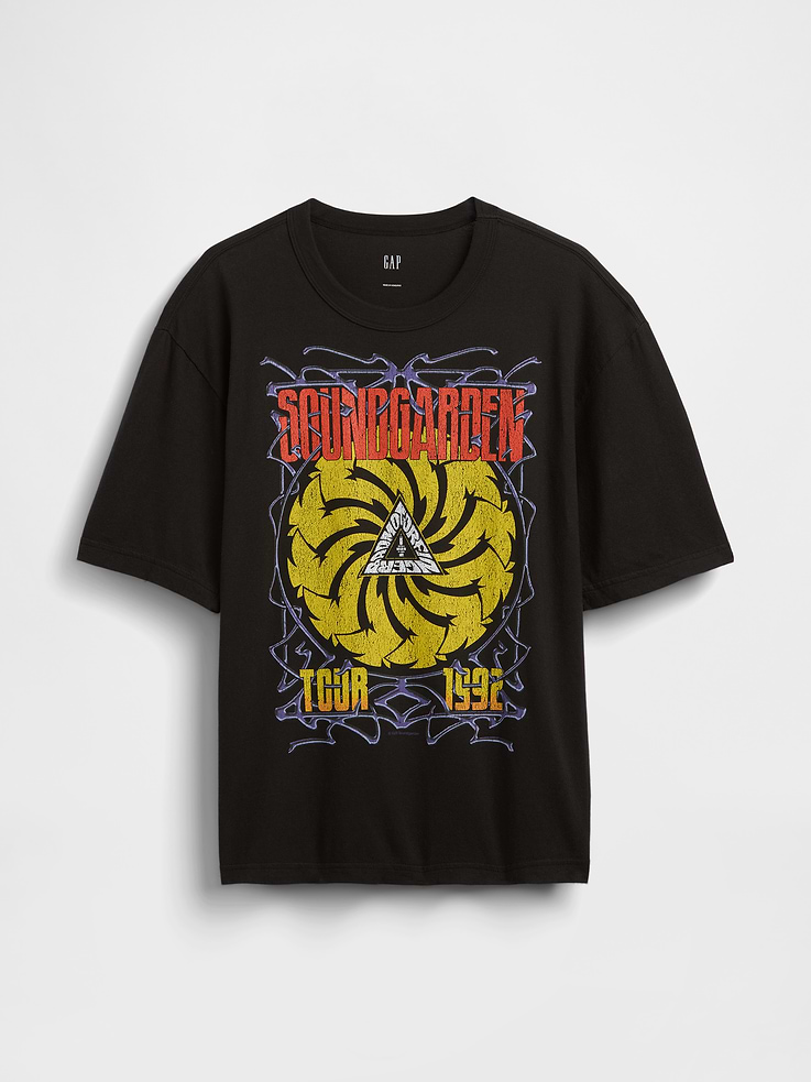 Image number 7 showing, Soundgarden Heavyweight Crop Graphic T-Shirt